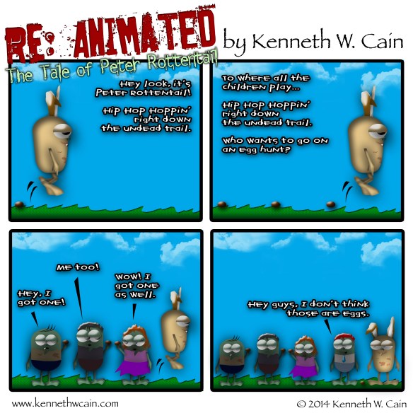 Peter Rottentail Book Strip